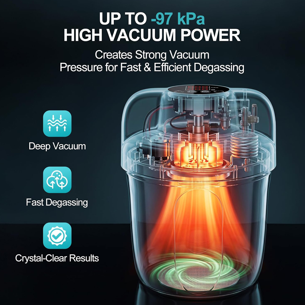 Cámara de vacío para eliminar  - Vacuum Chamber Small reseña y precio
