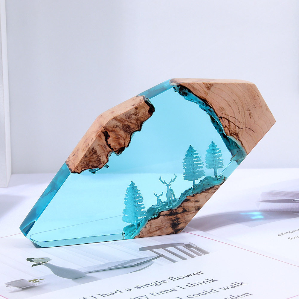 Adorno luminoso personalizado  - Crafting Resin reseña y precio